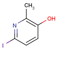 848952-39-6 6-iodo-2-methylpyridin-3-ol chemical structure