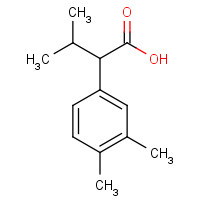 55776-82-4 2-(3,4-dimethylphenyl)-3-methylbutanoic acid chemical structure