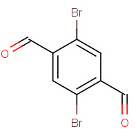 63525-48-4 2,5-dibromoterephthalaldehyde chemical structure