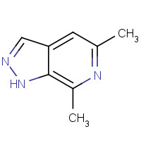 1386457-74-4 5,7-dimethyl-1H-pyrazolo[3,4-c]pyridine chemical structure