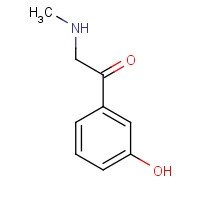 52093-42-2 1-(3-hydroxyphenyl)-2-(methylamino)ethanone chemical structure