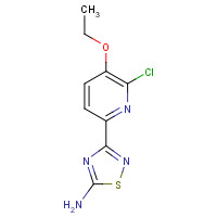 1179359-65-9 3-(6-chloro-5-ethoxypyridin-2-yl)-1,2,4-thiadiazol-5-amine chemical structure