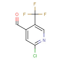 505084-57-1 2-chloro-5-(trifluoromethyl)pyridine-4-carbaldehyde chemical structure