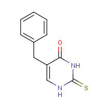 25912-36-1 5-benzyl-2-sulfanylidene-1H-pyrimidin-4-one chemical structure