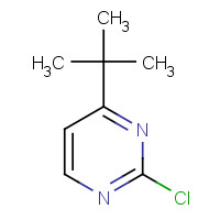 66522-06-3 4-tert-butyl-2-chloropyrimidine chemical structure