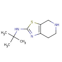 850875-65-9 N-tert-butyl-4,5,6,7-tetrahydro-[1,3]thiazolo[5,4-c]pyridin-2-amine chemical structure