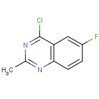 1044768-44-6 4-chloro-6-fluoro-2-methylquinazoline chemical structure