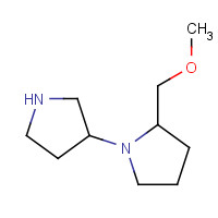 1228674-21-2 2-(methoxymethyl)-1-pyrrolidin-3-ylpyrrolidine chemical structure