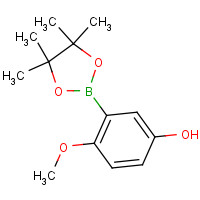 1562342-07-7 4-methoxy-3-(4,4,5,5-tetramethyl-1,3,2-dioxaborolan-2-yl)phenol chemical structure