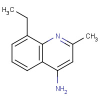 948293-61-6 8-ethyl-2-methylquinolin-4-amine chemical structure