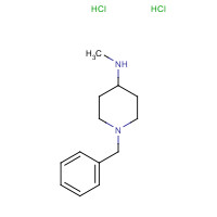 7006-48-6 1-benzyl-N-methylpiperidin-4-amine;dihydrochloride chemical structure