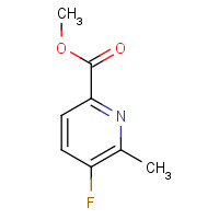 1245647-61-3 methyl 5-fluoro-6-methylpyridine-2-carboxylate chemical structure