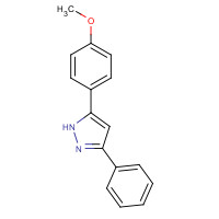 32664-28-1 5-(4-methoxyphenyl)-3-phenyl-1H-pyrazole chemical structure