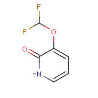 1241752-48-6 3-(difluoromethoxy)-1H-pyridin-2-one chemical structure
