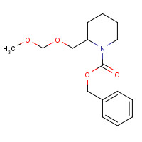 664364-53-8 benzyl 2-(methoxymethoxymethyl)piperidine-1-carboxylate chemical structure