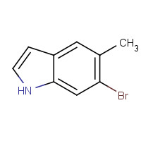 248602-16-6 6-bromo-5-methyl-1H-indole chemical structure