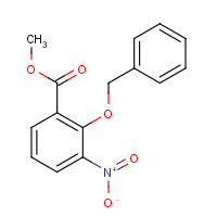 209528-62-1 methyl 3-nitro-2-phenylmethoxybenzoate chemical structure