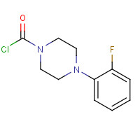 177489-04-2 4-(2-fluorophenyl)piperazine-1-carbonyl chloride chemical structure
