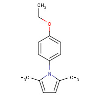 54609-18-6 1-(4-ethoxyphenyl)-2,5-dimethylpyrrole chemical structure