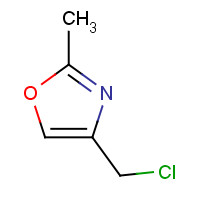141399-53-3 4-(chloromethyl)-2-methyl-1,3-oxazole chemical structure