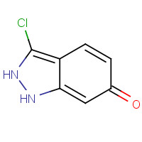 116570-49-1 3-chloro-1,2-dihydroindazol-6-one chemical structure