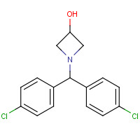 261924-66-7 1-[bis(4-chlorophenyl)methyl]azetidin-3-ol chemical structure