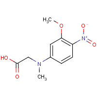 1409487-02-0 2-(3-methoxy-N-methyl-4-nitroanilino)acetic acid chemical structure