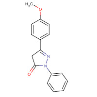 454439-84-0 5-(4-methoxyphenyl)-2-phenyl-4H-pyrazol-3-one chemical structure