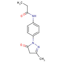 184707-86-6 N-[4-(3-methyl-5-oxo-4H-pyrazol-1-yl)phenyl]propanamide chemical structure