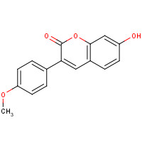 66267-82-1 7-hydroxy-3-(4-methoxyphenyl)chromen-2-one chemical structure