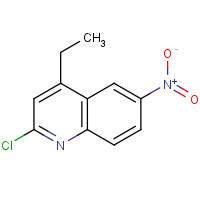 178481-19-1 2-chloro-4-ethyl-6-nitroquinoline chemical structure