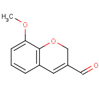 57543-38-1 8-methoxy-2H-chromene-3-carbaldehyde chemical structure