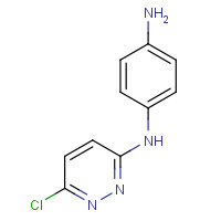 438220-52-1 4-N-(6-chloropyridazin-3-yl)benzene-1,4-diamine chemical structure