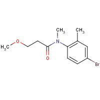 1131604-82-4 N-(4-bromo-2-methylphenyl)-3-methoxy-N-methylpropanamide chemical structure