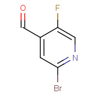 1005291-43-9 2-bromo-5-fluoropyridine-4-carbaldehyde chemical structure