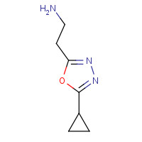 1017232-88-0 2-(5-cyclopropyl-1,3,4-oxadiazol-2-yl)ethanamine chemical structure