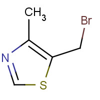 181424-10-2 5-(bromomethyl)-4-methyl-1,3-thiazole chemical structure