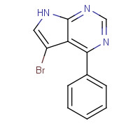 1168106-40-8 5-bromo-4-phenyl-7H-pyrrolo[2,3-d]pyrimidine chemical structure
