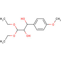 1266608-17-6 3,3-diethoxy-1-(4-methoxyphenyl)propane-1,2-diol chemical structure