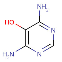 54016-37-4 4,6-diaminopyrimidin-5-ol chemical structure