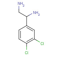 28989-98-2 1-(3,4-dichlorophenyl)ethane-1,2-diamine chemical structure