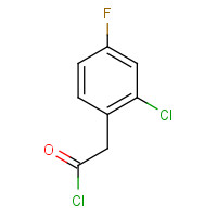 676348-45-1 2-(2-chloro-4-fluorophenyl)acetyl chloride chemical structure