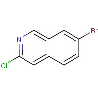 1029720-65-7 7-bromo-3-chloroisoquinoline chemical structure
