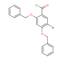 958253-46-8 5-bromo-2,4-bis(phenylmethoxy)benzoyl chloride chemical structure