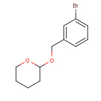 17100-67-3 2-[(3-bromophenyl)methoxy]oxane chemical structure