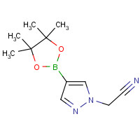 1093307-35-7 2-[4-(4,4,5,5-tetramethyl-1,3,2-dioxaborolan-2-yl)pyrazol-1-yl]acetonitrile chemical structure