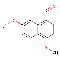 90381-44-5 4,7-dimethoxynaphthalene-1-carbaldehyde chemical structure