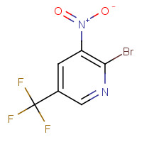 1214336-90-9 2-bromo-3-nitro-5-(trifluoromethyl)pyridine chemical structure