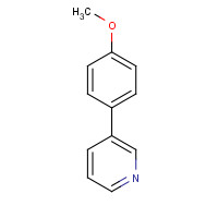 5958-02-1 3-(4-methoxyphenyl)pyridine chemical structure