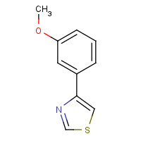 35582-20-8 4-(3-methoxyphenyl)-1,3-thiazole chemical structure
